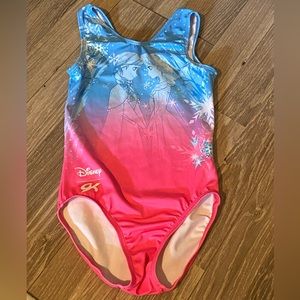GK Disney Frozen Gymnastics Leotard in Size CM